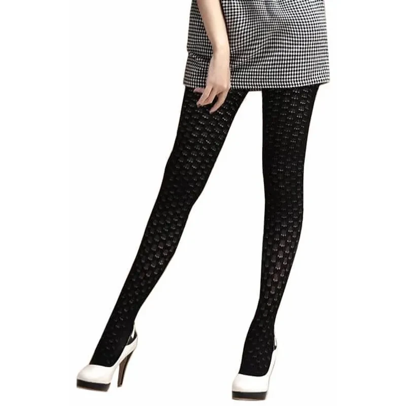 Fashion Jacquard Pantyhose- Décor Pattern